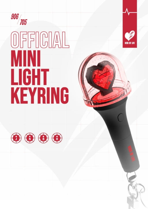 KISS OF LIFE - OFFICIAL MINI LIGHT KEYRING