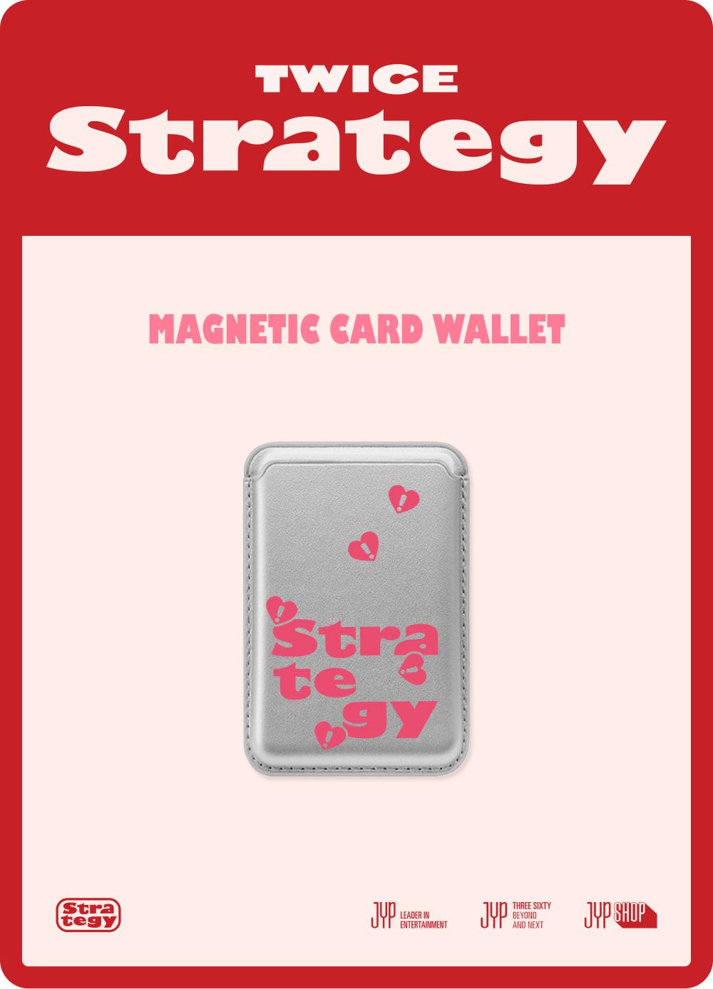 TWICE MAGNETIC CARD WALLET