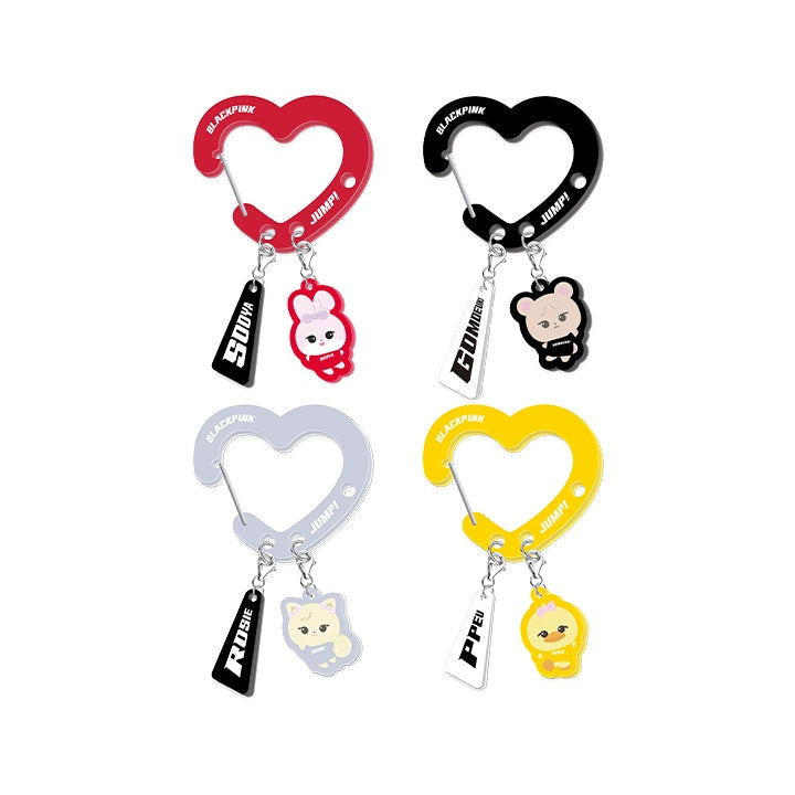 BLACKPINK [JUMP] BLACKPINK CHARACTER ACRYLIC CARABINER KEYRING