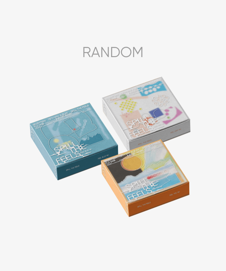 SEVENTEEN 12th Mini Album 'SPILL THE FEELS' (Random)