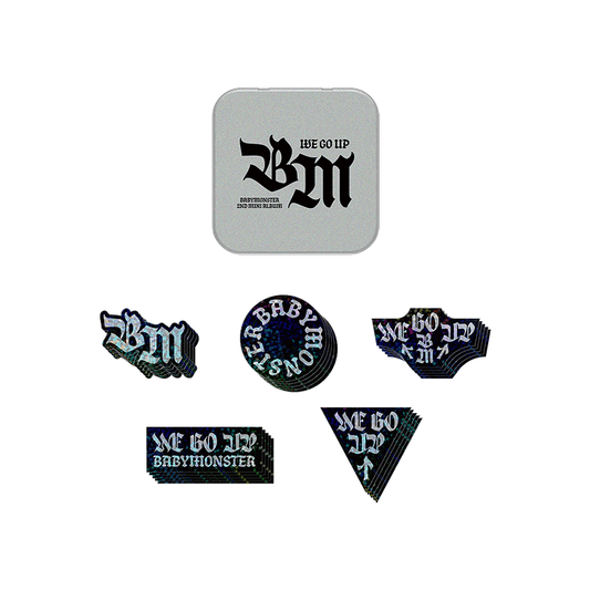 BABYMONSTER [WEGOUP] BABYMONSTER TIN CASE + STICKER SET