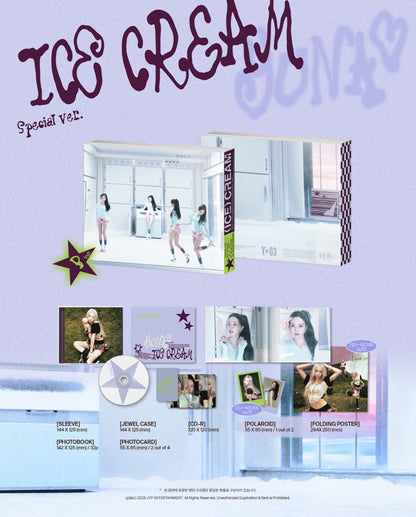 ITZY YUNA - 1st Mini ICE CREAM ( SPECIAL Ver. )