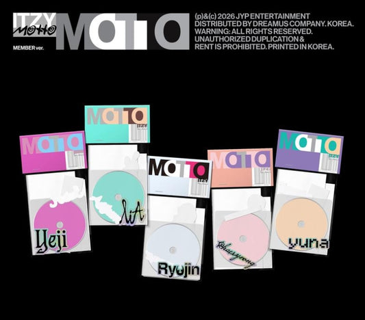 ITZY Motto (MEMBER Ver.) [Random]
