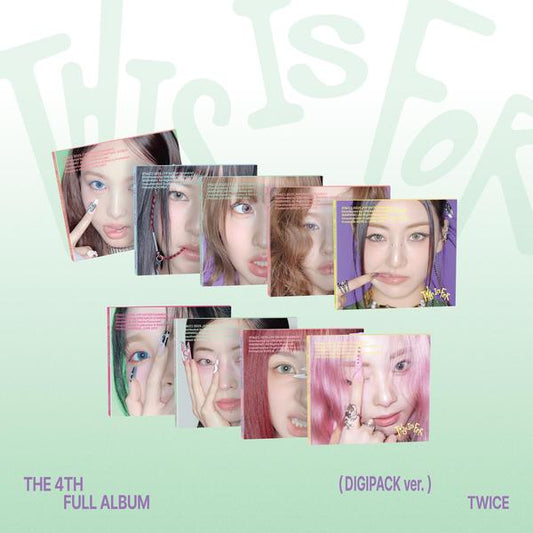 TWICE 4TH FULL ALBUM THIS IS FOR (DIGIPACK Ver.) (Random)