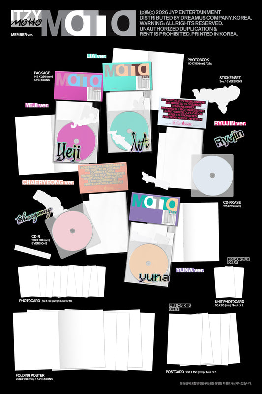 ITZY Motto (MEMBER Ver.) [Random]