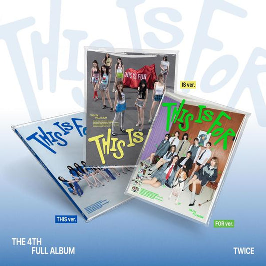 TWICE 4TH FULL ALBUM THIS IS FOR (Random)