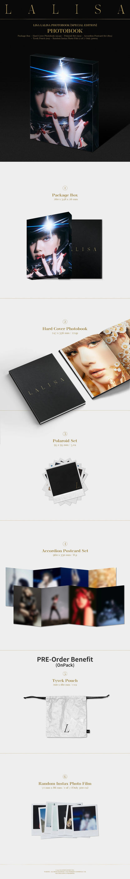 [SALE] BLACKPINK LISA - LALISA PHOTOBOOK [SPECIAL EDITION]