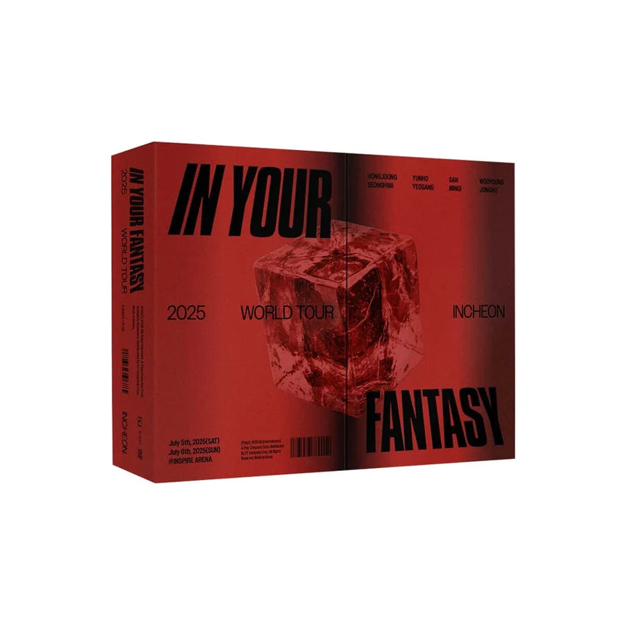ATEEZ - 2025 WORLD TOUR [ IN YOUR FANTASY ] INCHEON DVD