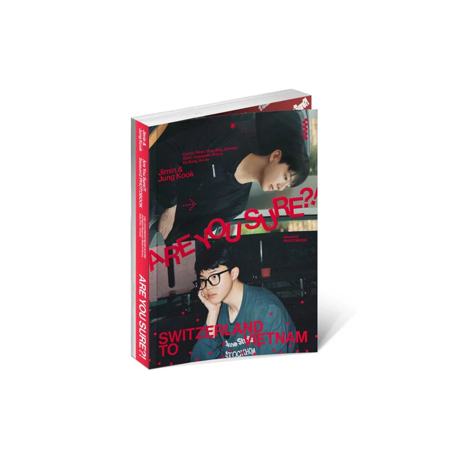 BTS - Jimin x Jung Kook Are You Sure?! Season 2 PHOTOBOOK
