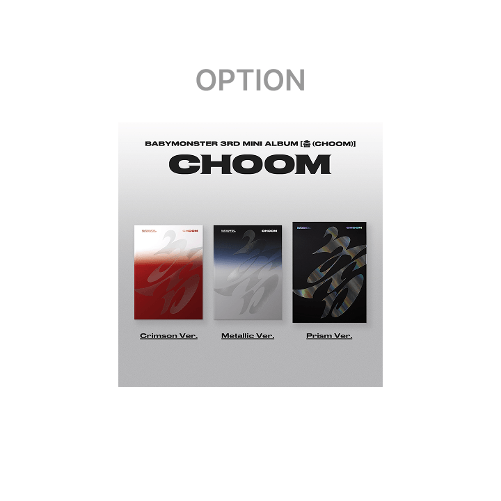 BABYMONSTER 3rd MINI ALBUM [춤 (CHOOM)] (Option)