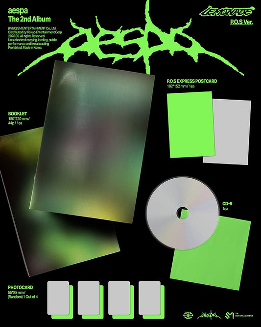 aespa The 2nd Album [LEMONADE] (P.O.S Ver.)