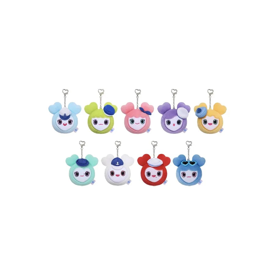 TWICE - LOVELY FACE KEYRING MARINE Ver. [Random]
